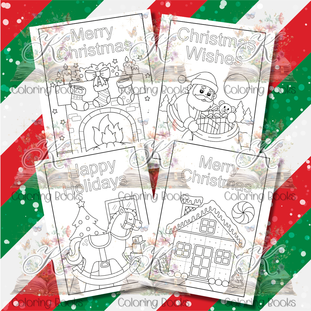 Christmas Fun Coloring Book