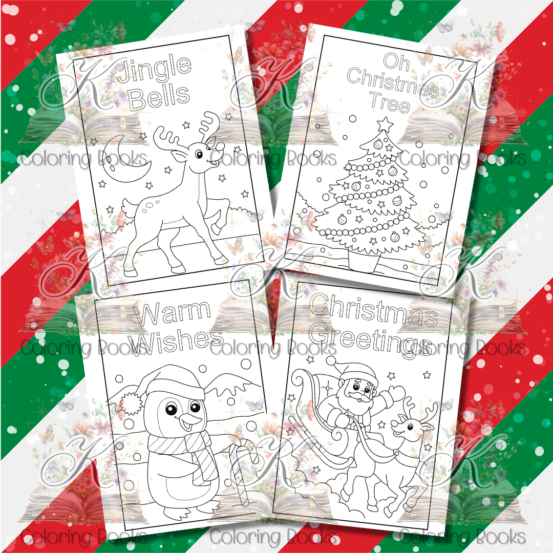 Christmas Fun Coloring Book